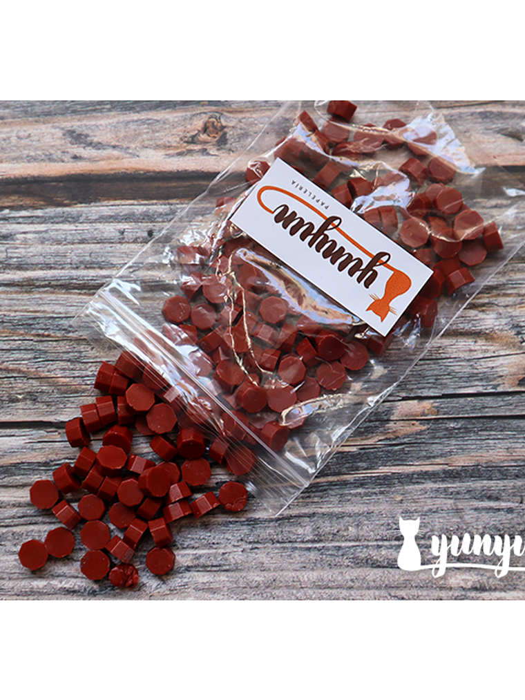 Lacre Rojo Oscuro - 200 pzas 1