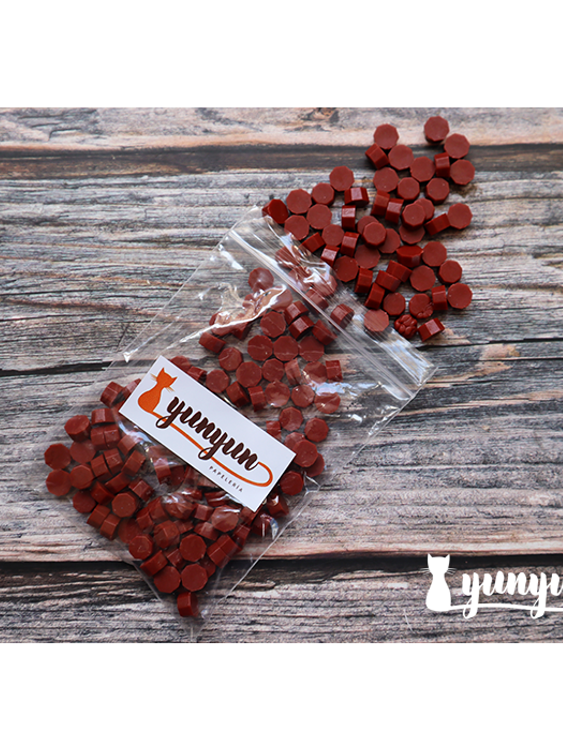 Lacre Rojo Oscuro - 200 pzas 4