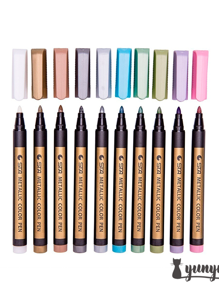 STA Metallic Color Pen - 1 pza 1