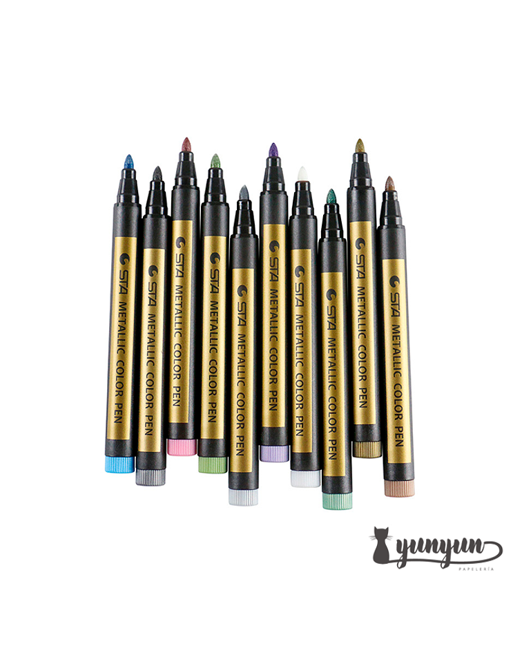 STA Metallic Color Pen - 1 pza