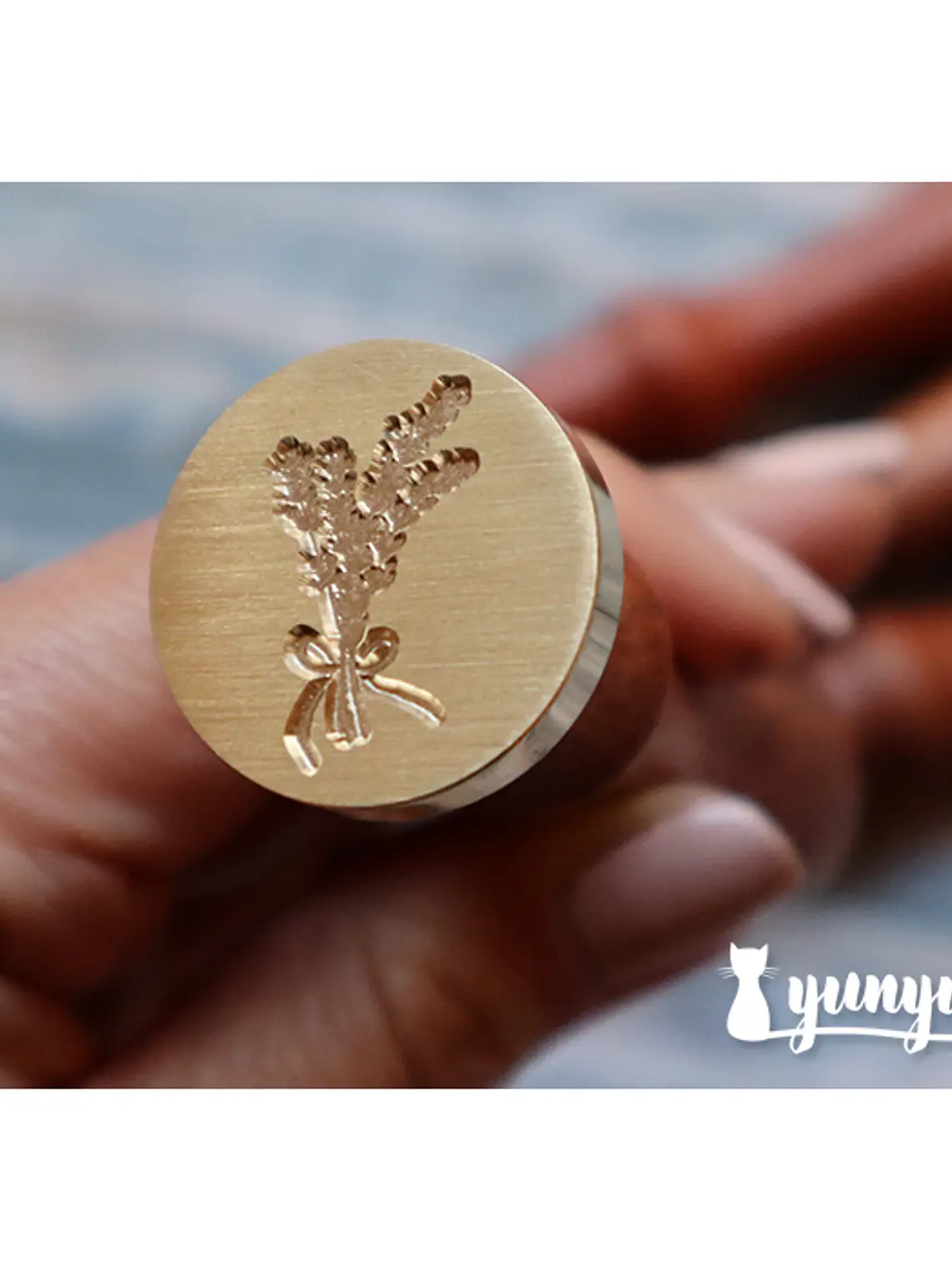 Sello de Lacre Ramo de Flores - 2,5cm 3