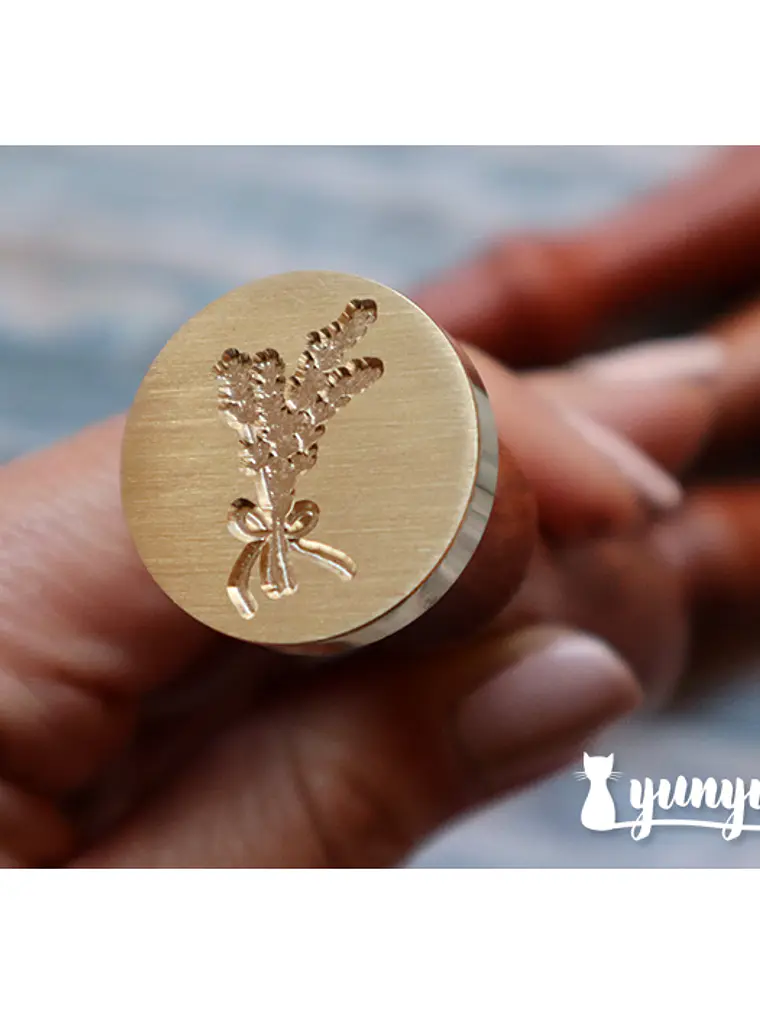 Sello de Lacre Ramo de Flores - 2,5cm 3