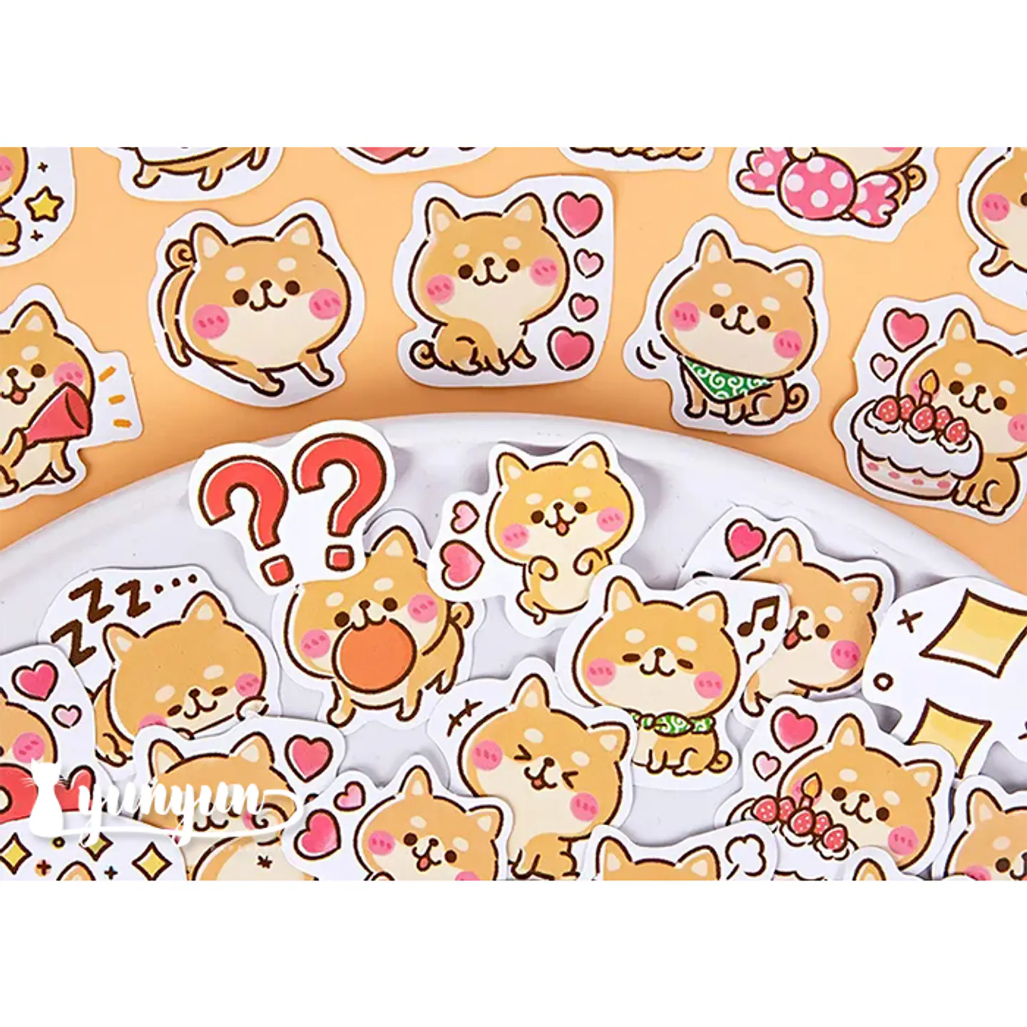 Caja Stickers Gato #14 - 45 pzas 2