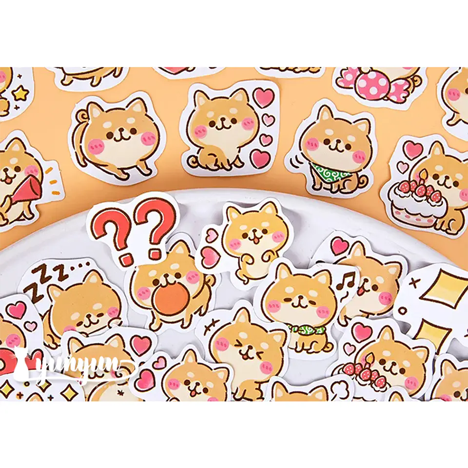 Caja Stickers Gato #14 - 45 pzas 2