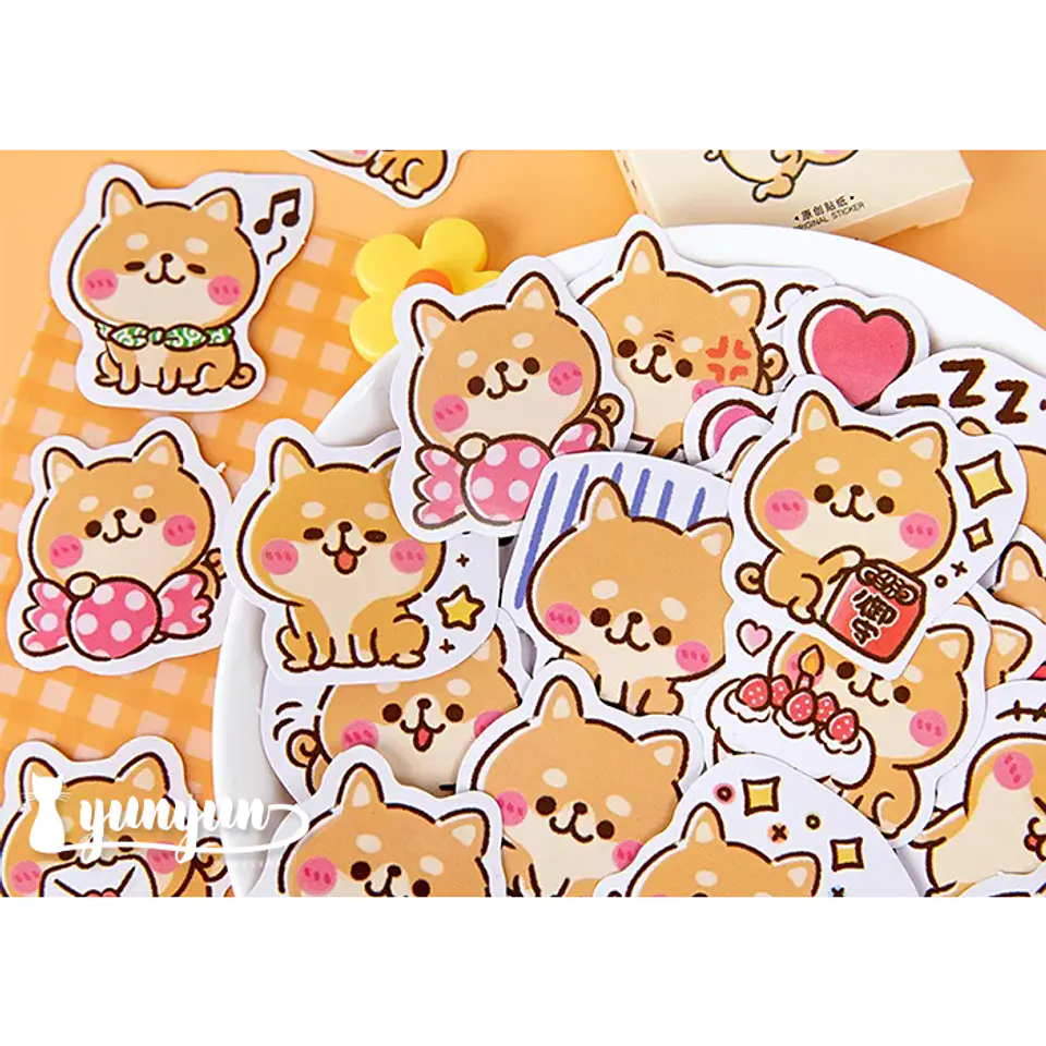 Caja Stickers Gato #14 - 45 pzas 3