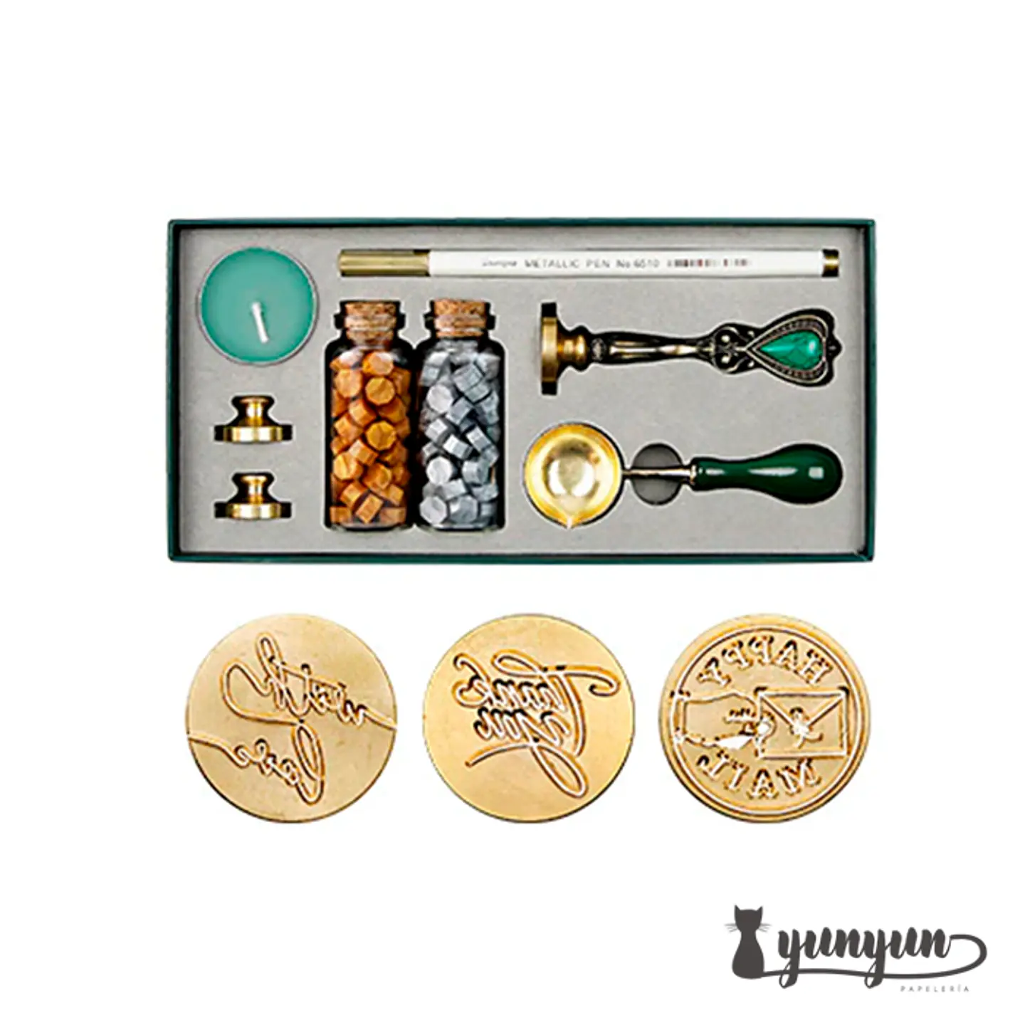 Kit Sellos de lacre Sealing Wax III - E 1