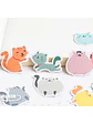 Caja Stickers Gato #16 - 45 pzas - Miniatura 2