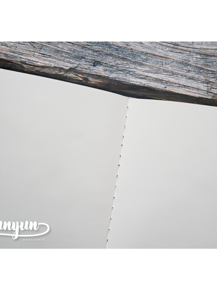 Libreta Respuesto Hojas Blancas Travelers 21x11cm  2