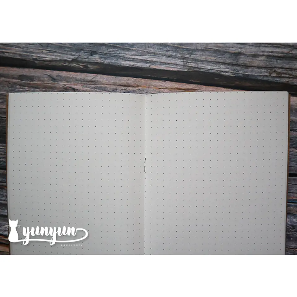 Libreta Respuesto Hojas con Puntos Travelers 21x11cm  2