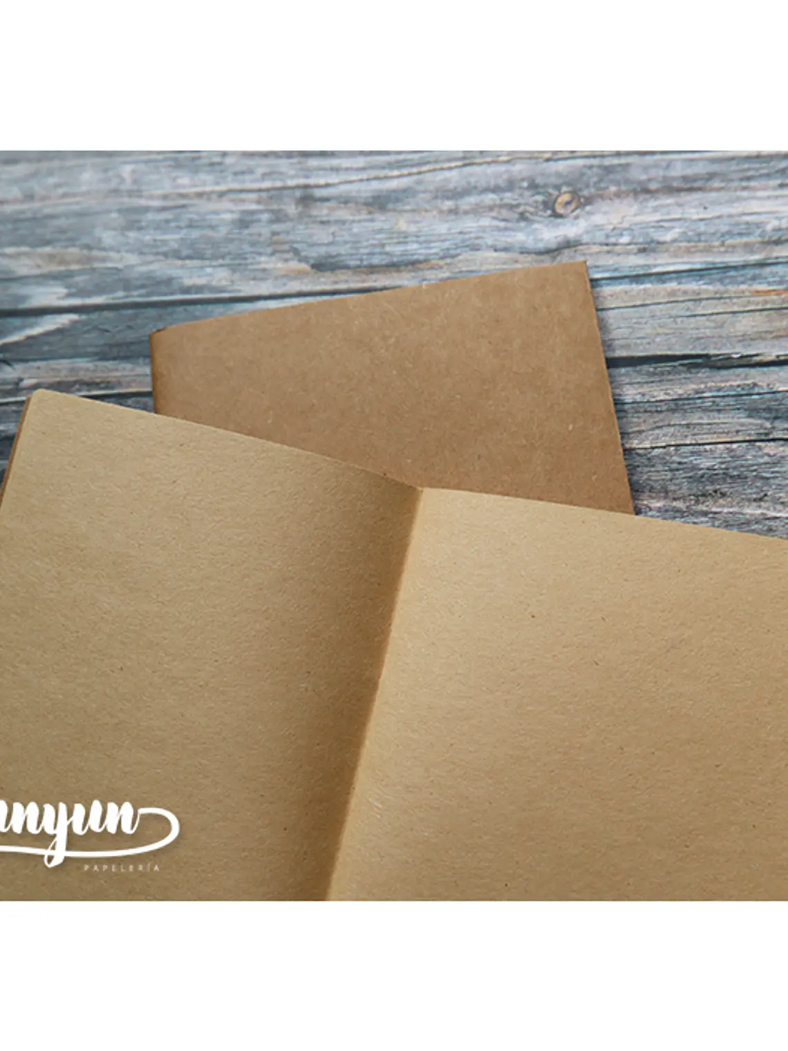 Libreta Respuesto Hojas Kraft Travelers 21x11cm  2