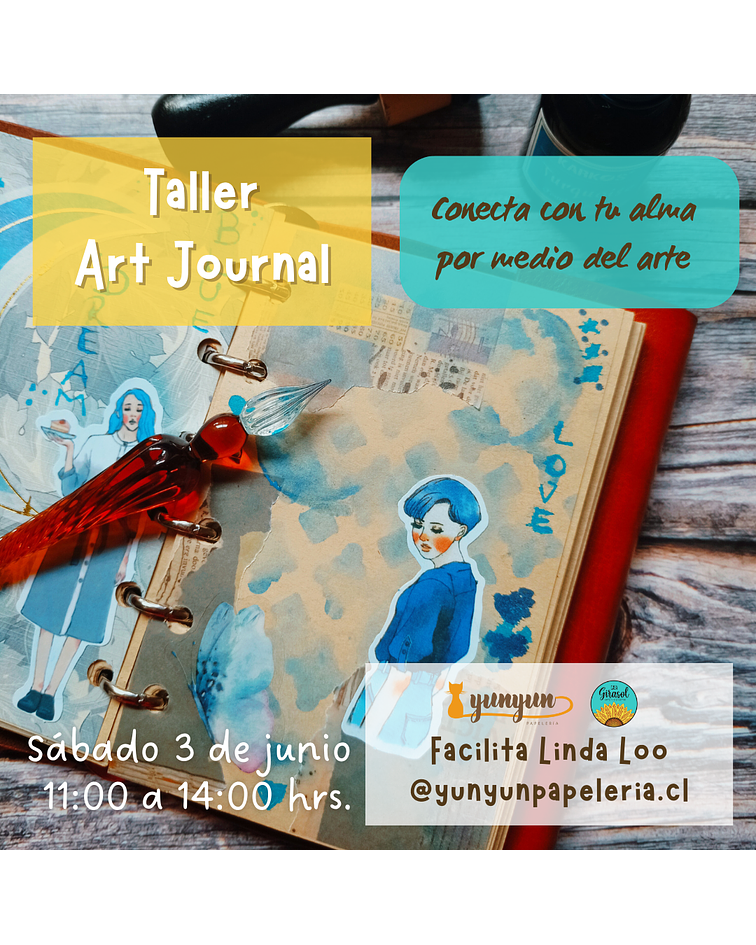 Taller Presencial Art Journal  Viña del Mar - 3 de junio