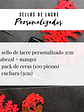 Pack Esencial -  Sello Personalizado 3cm - Miniatura 2