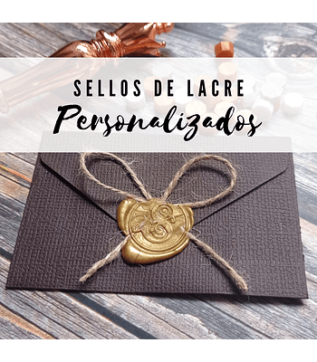 Sellos de Lacre PERSONALIZADO - 3cm