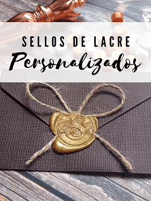 Sellos para lacre Personalizado - 3cm