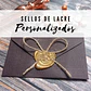 Sellos para lacre Personalizado - 3cm - Miniatura 1