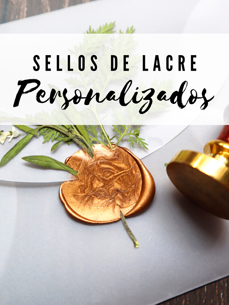 Pack Creativo - Sello Personalizado 2,5cm 1