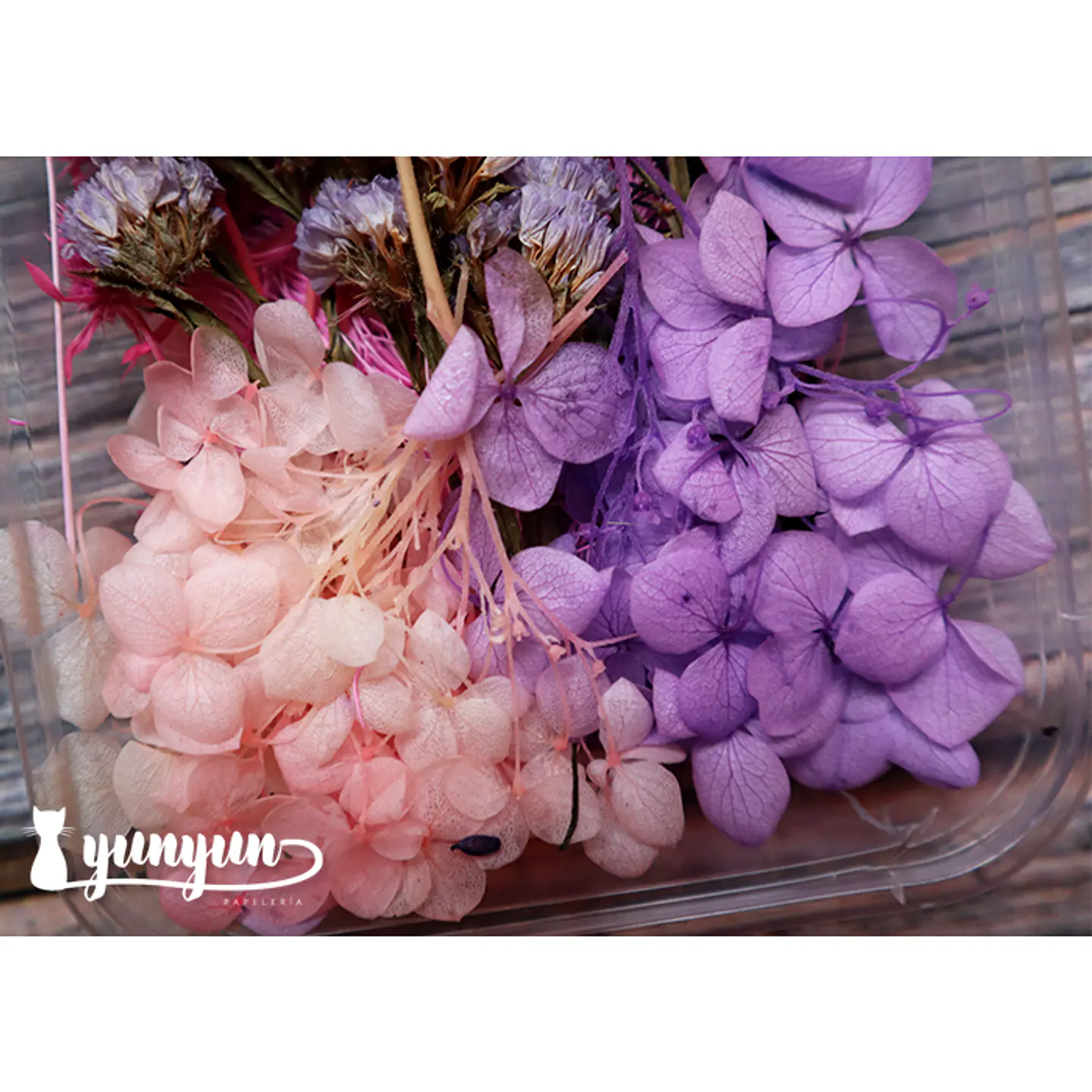Box Flores Violeta & Rosa - 15 pzas 4