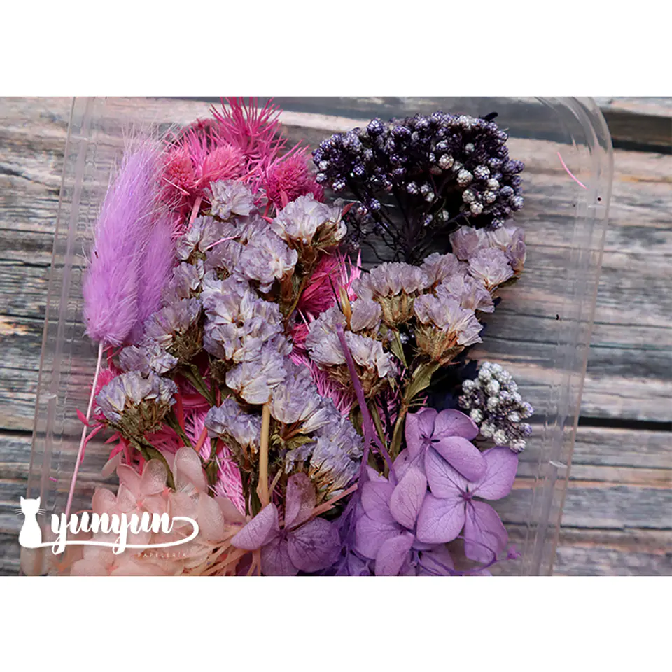 Box Flores Violeta & Rosa - 15 pzas 3
