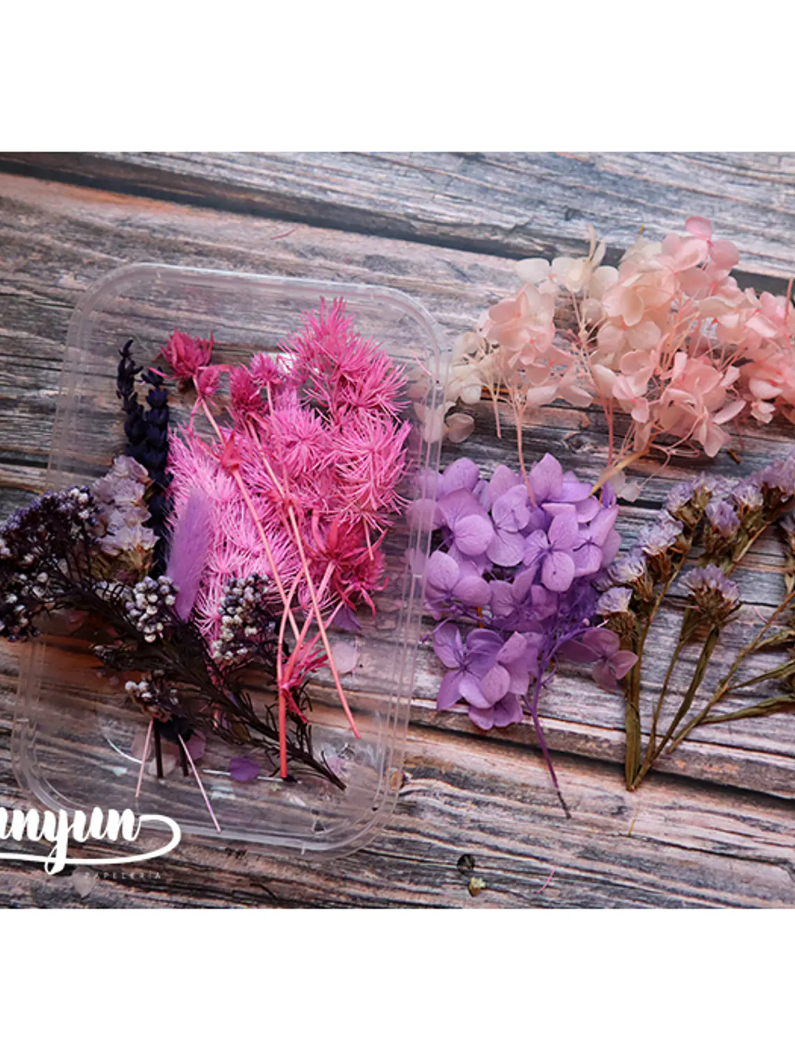 Box Flores Violeta & Rosa - 15 pzas 1