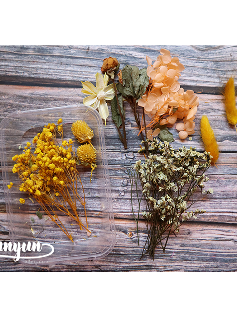 Box Flores Amarillas - 10 pzas 1