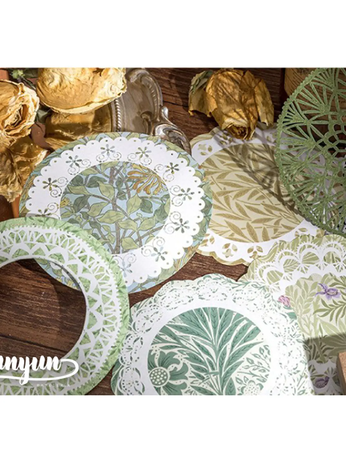 Set Encaje Papel Colores II  - 30 pzas 4