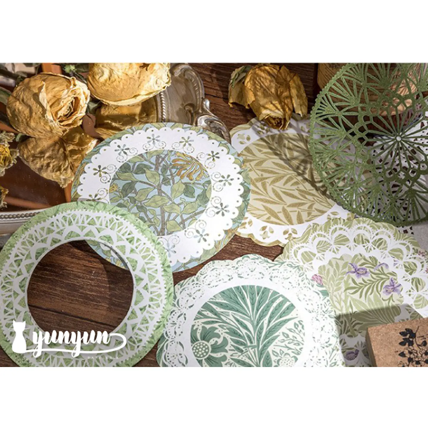 Set Encaje Papel Colores II  - 30 pzas 4
