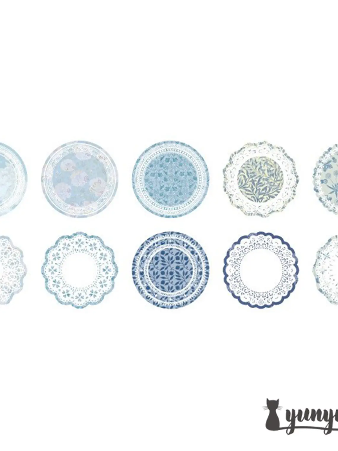 Set Encaje Papel Colores II  - 30 pzas 14