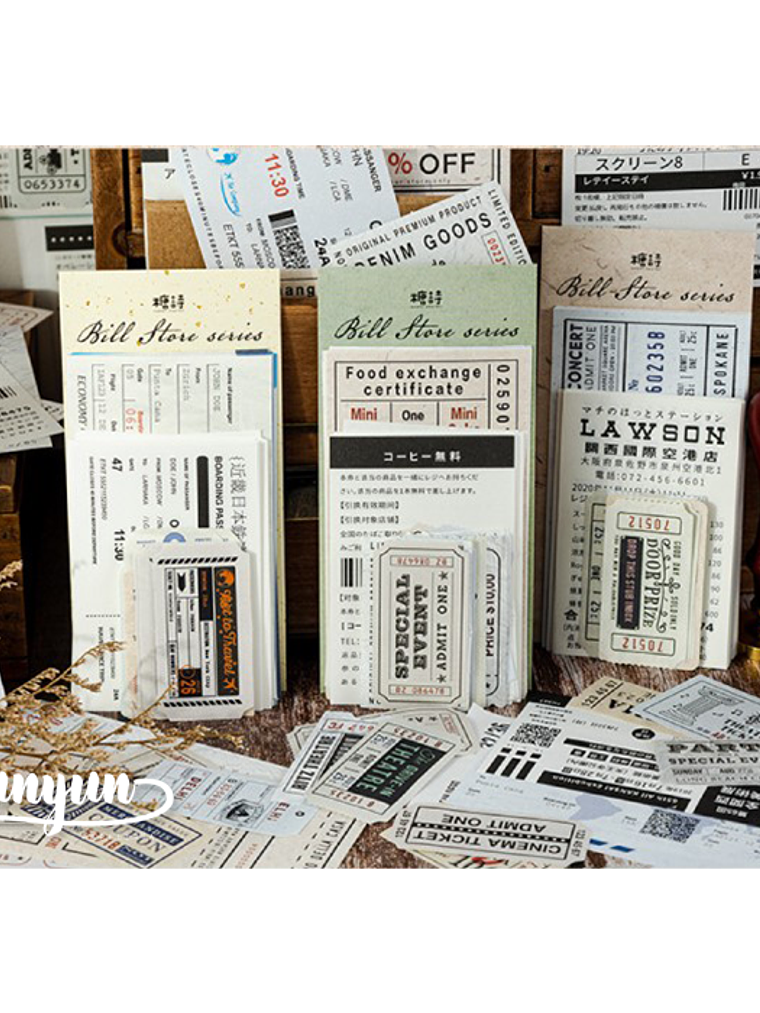 Tickets de Viaje II - 60 pzas 6