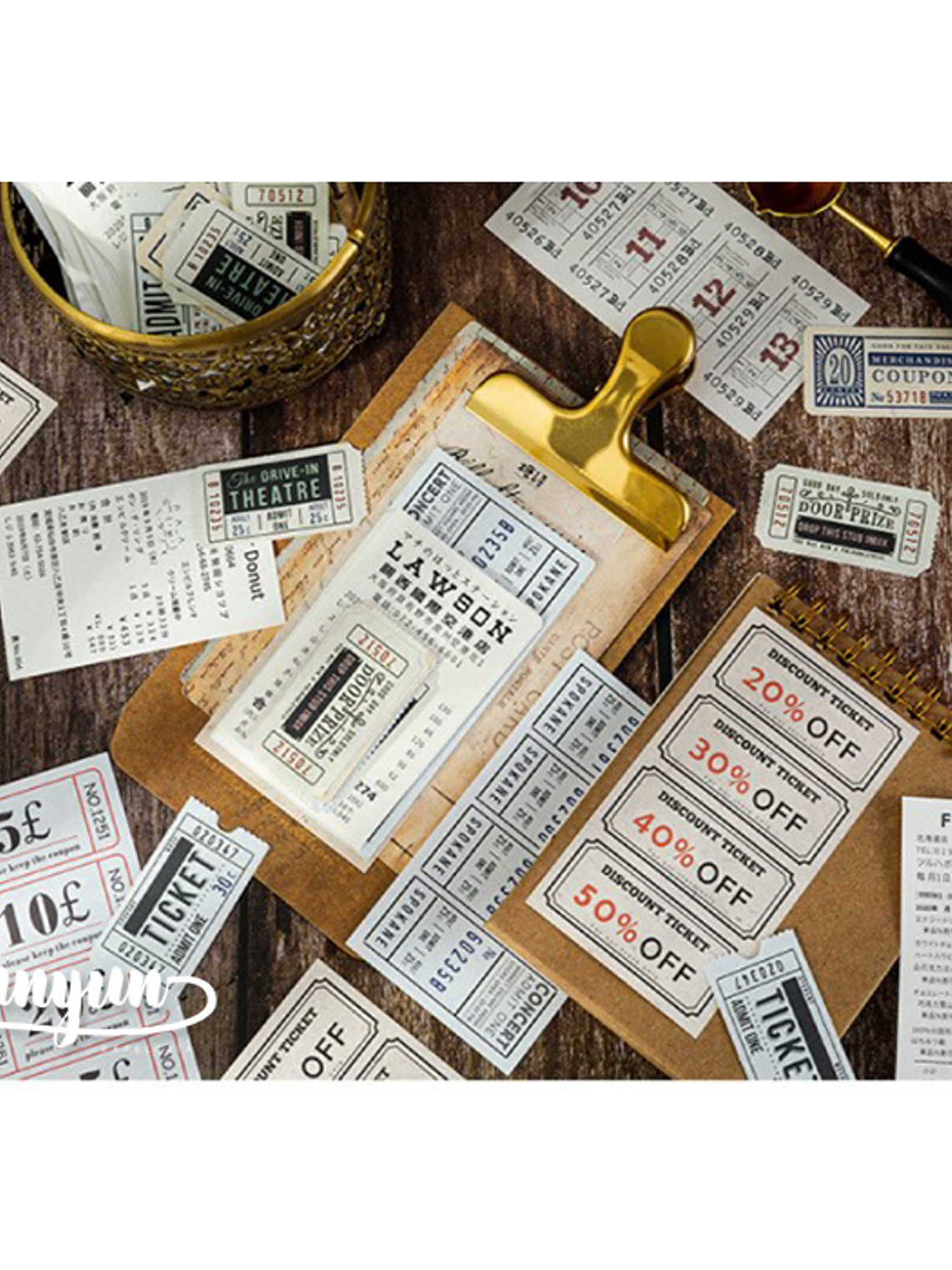 Tickets de Viaje II - 60 pzas 5