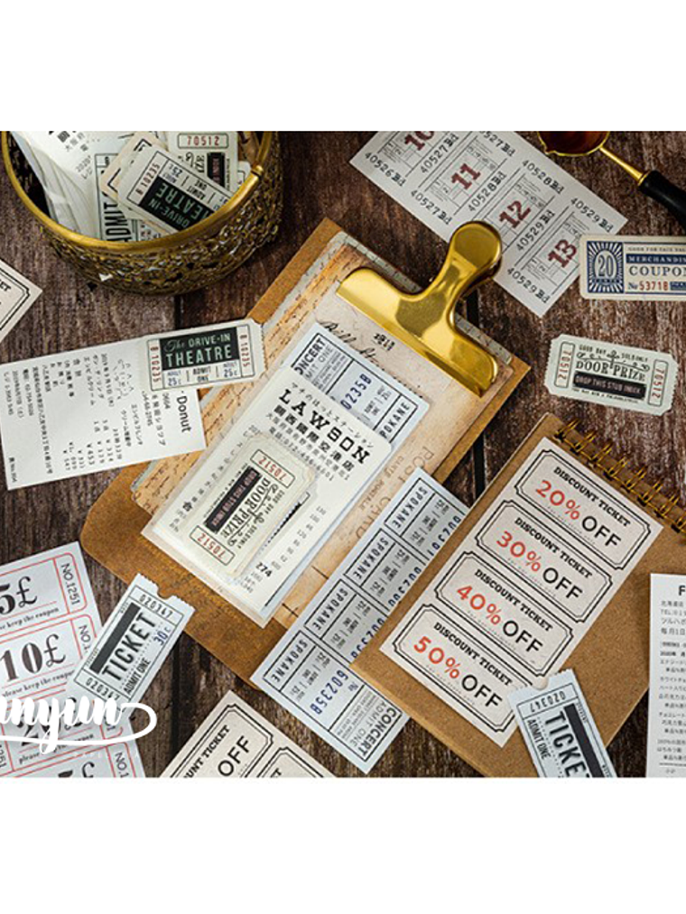 Tickets de Viaje II - 60 pzas 5