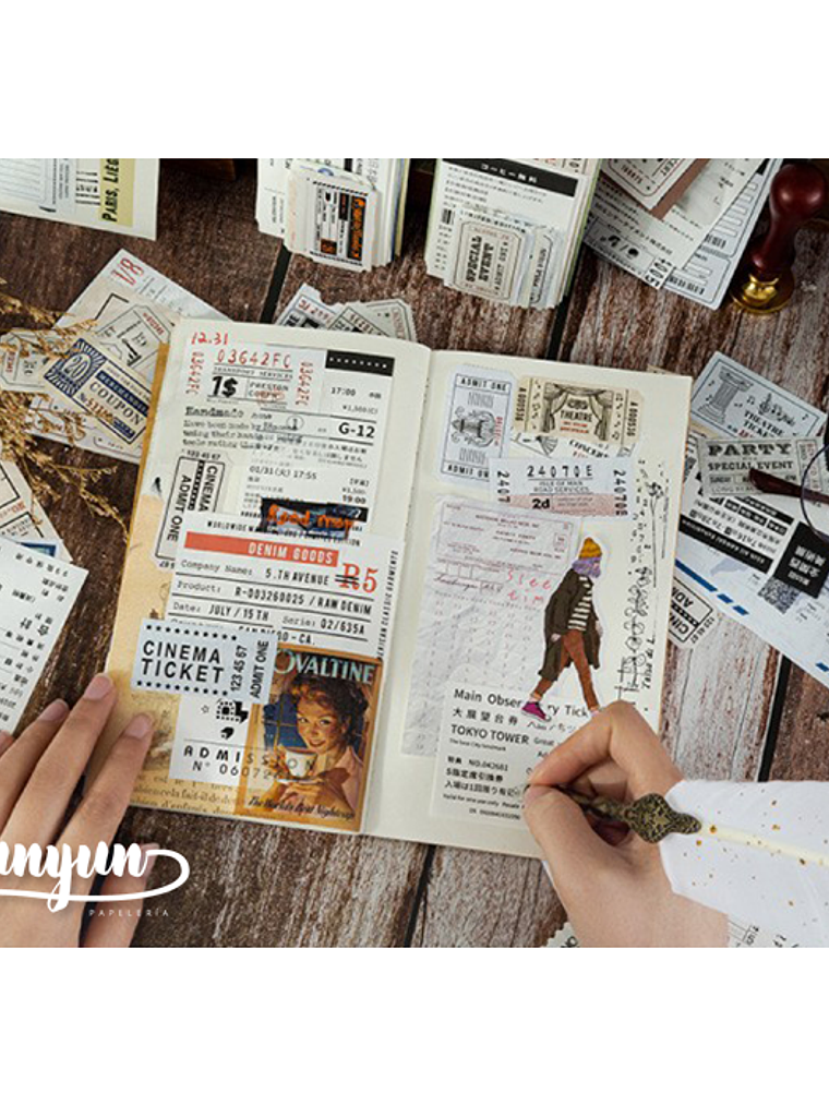 Tickets de Viaje II - 60 pzas 8