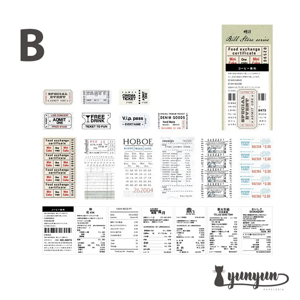 Tickets de Viaje II - 60 pzas 12