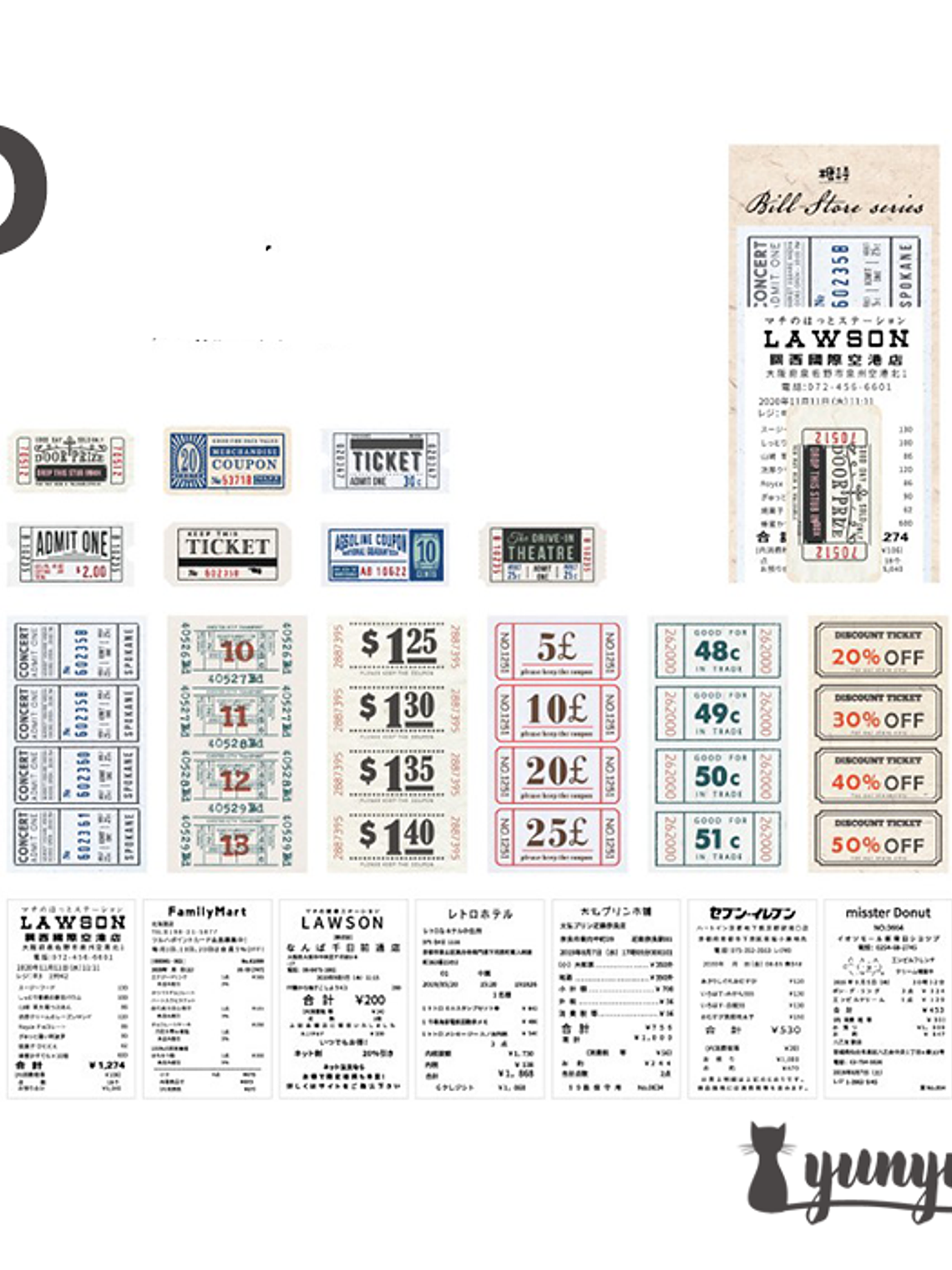 Tickets de Viaje II - 60 pzas 14