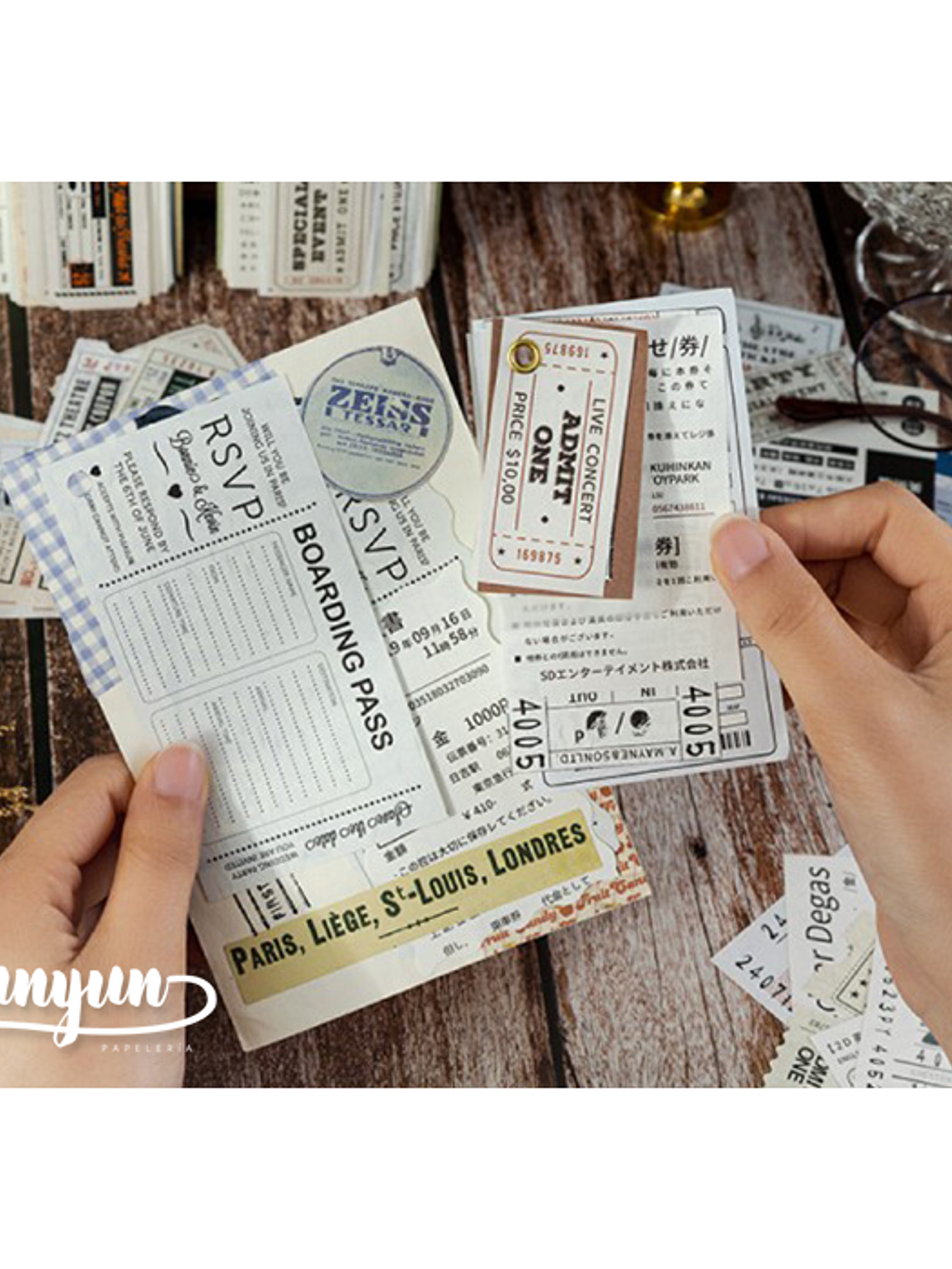 Tickets de Viaje II - 60 pzas 3