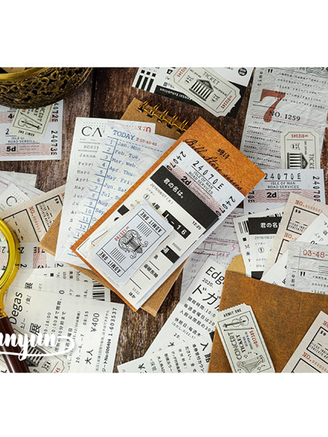 Tickets de Viaje II - 60 pzas 10