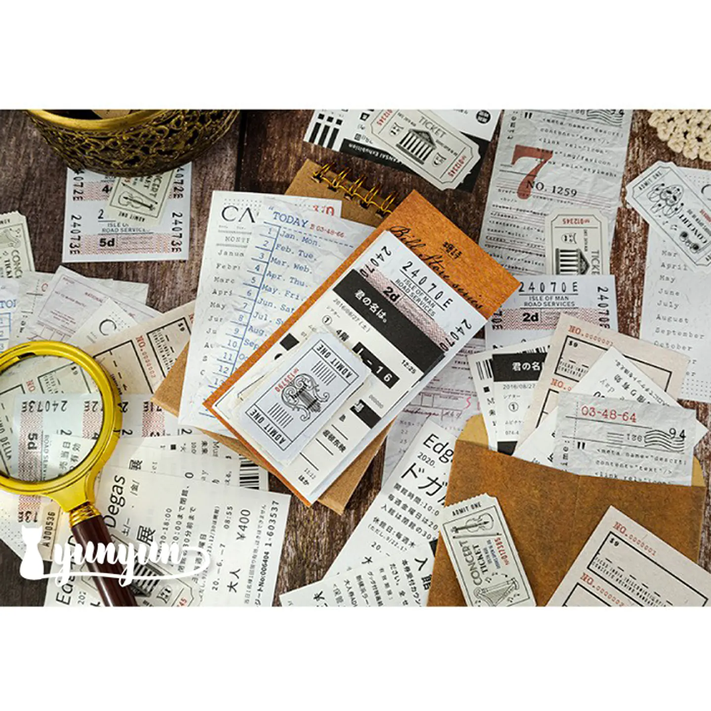 Tickets de Viaje II - 60 pzas 10