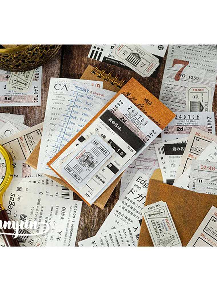 Tickets de Viaje II - 60 pzas 10