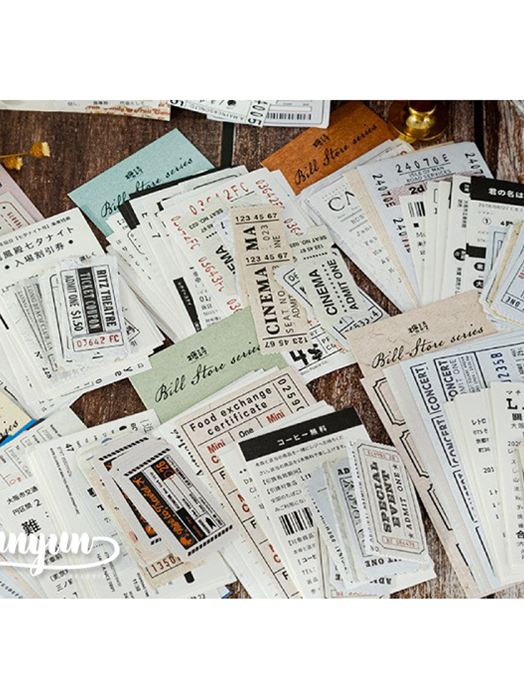 Tickets de Viaje II - 60 pzas 7