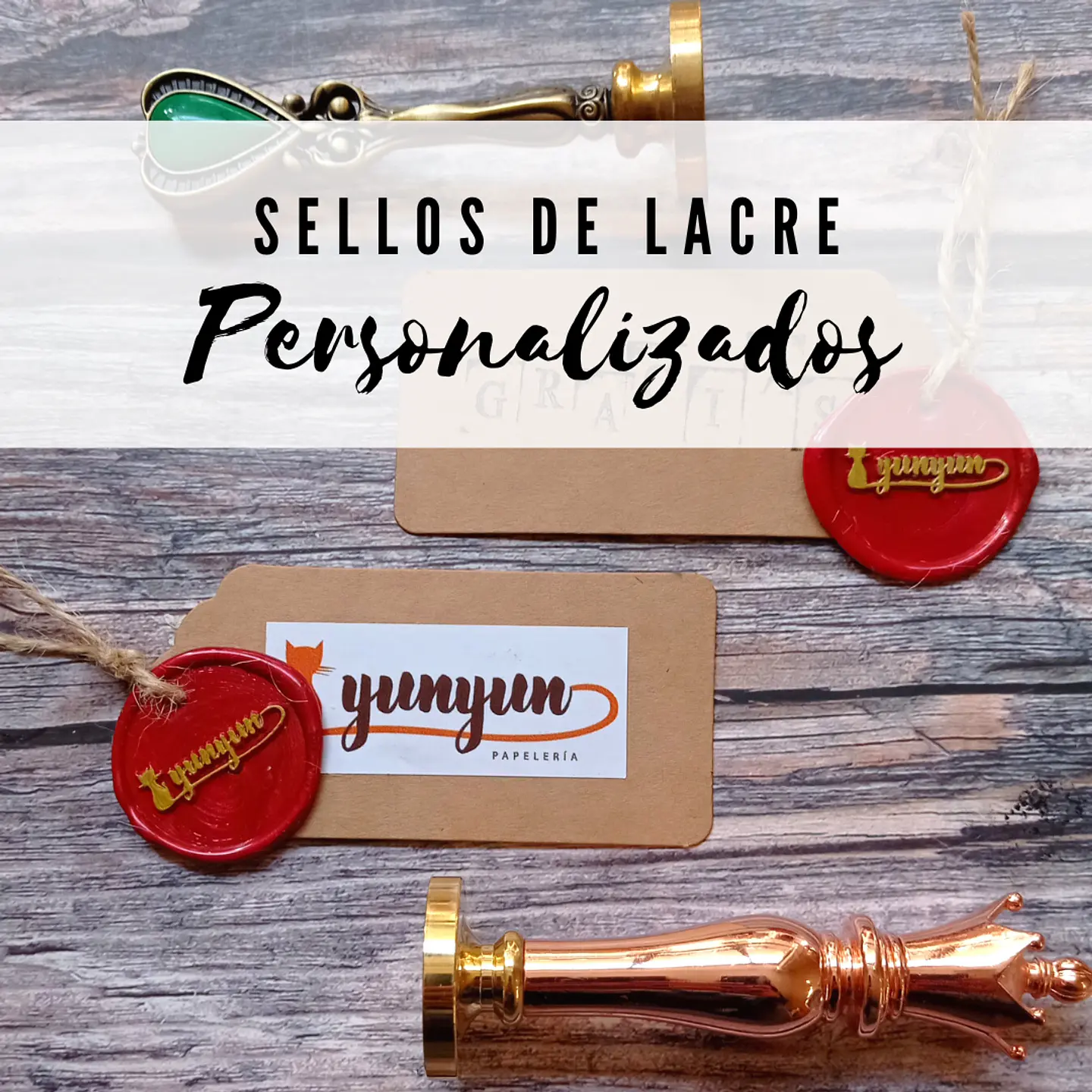 Pack Atelier -  Sellos Personalizados - 2,5cm 1