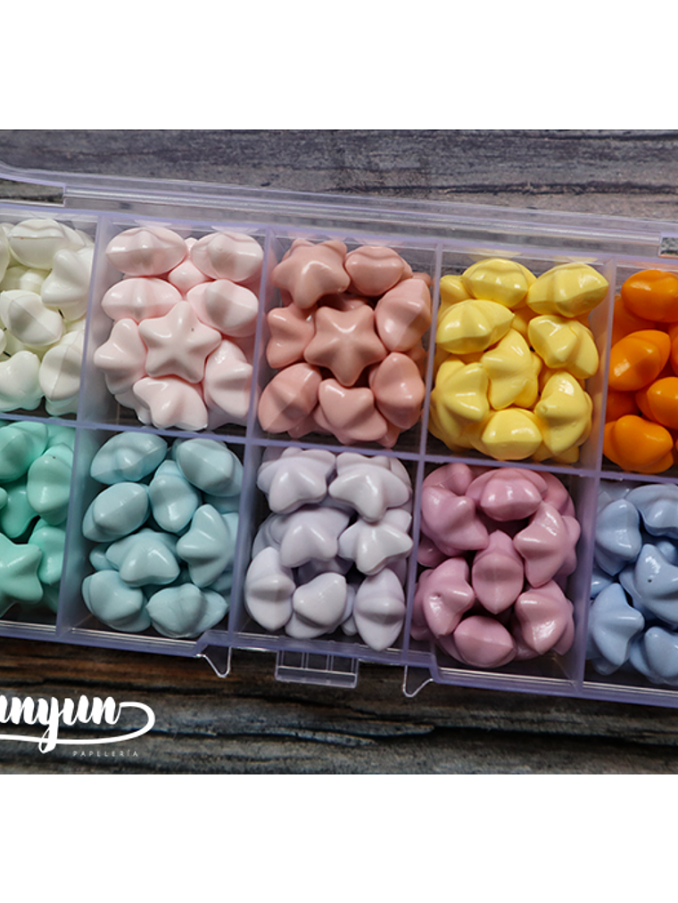 Kit Lacre Estrellas 200 pzas - B 2