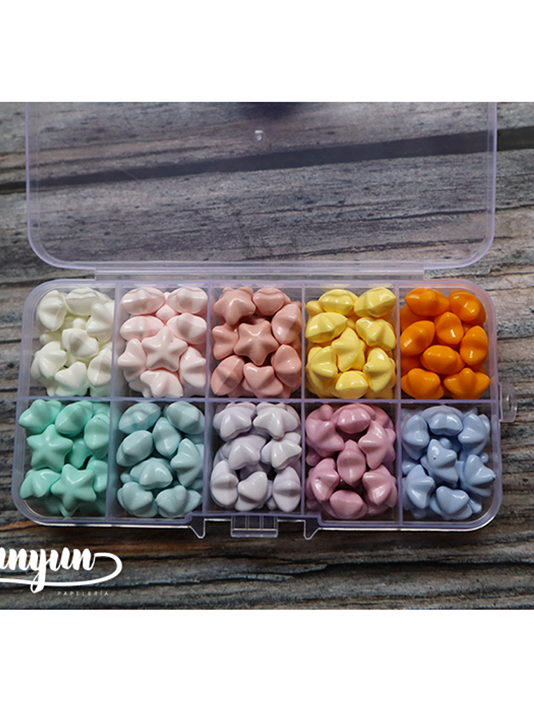 Kit Lacre Estrellas 200 pzas - B 1