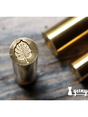 Sello de Lacre Hoja Botánica II - 1cm