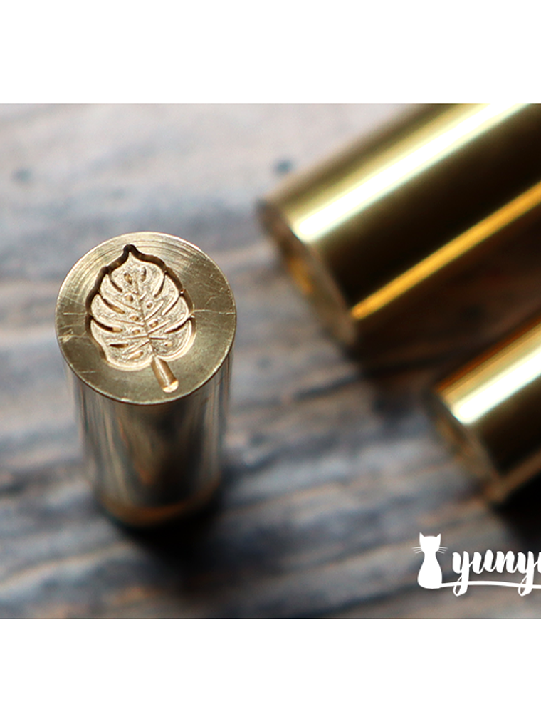 Sello de Lacre Hoja Botánica II - 1cm 1