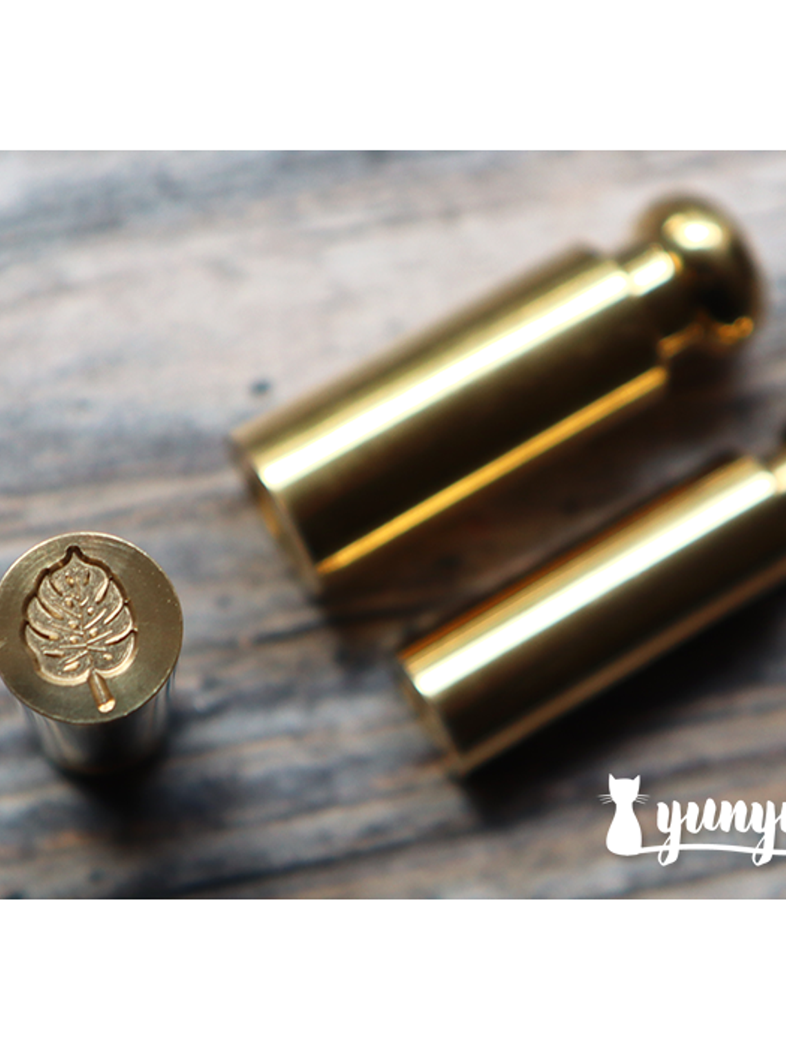 Sello de Lacre Hoja Botánica II - 1cm 2