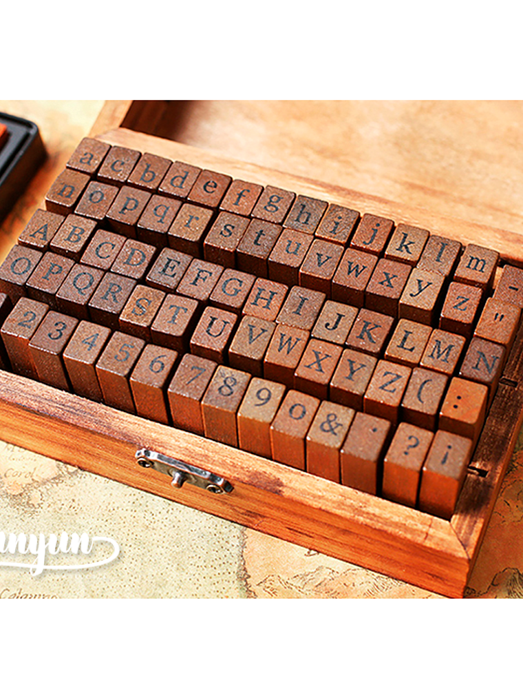 Set Timbres Abecedario - 70 pzas 5