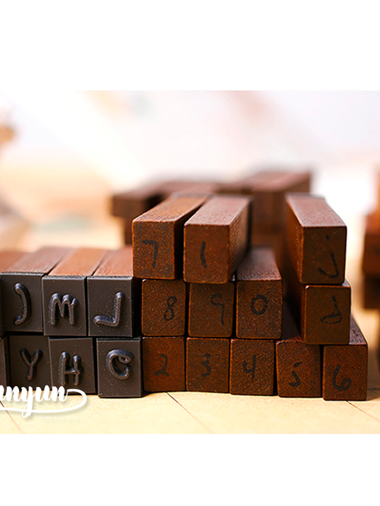 Set Timbres Abecedario - 70 pzas 6