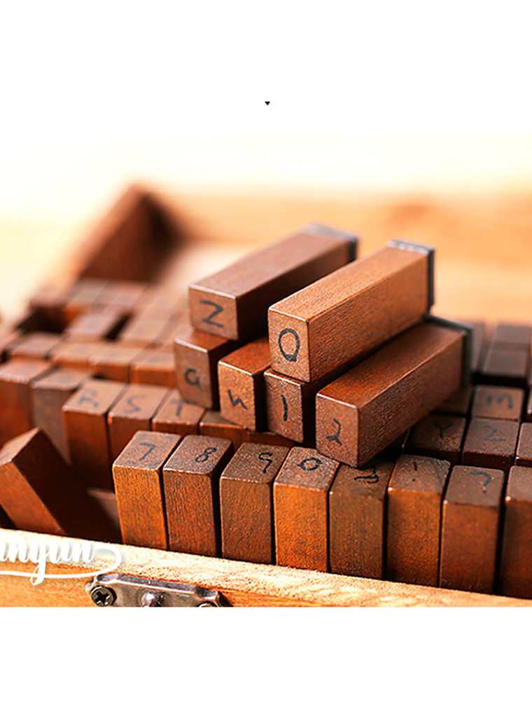 Set Timbres Abecedario - 70 pzas 8