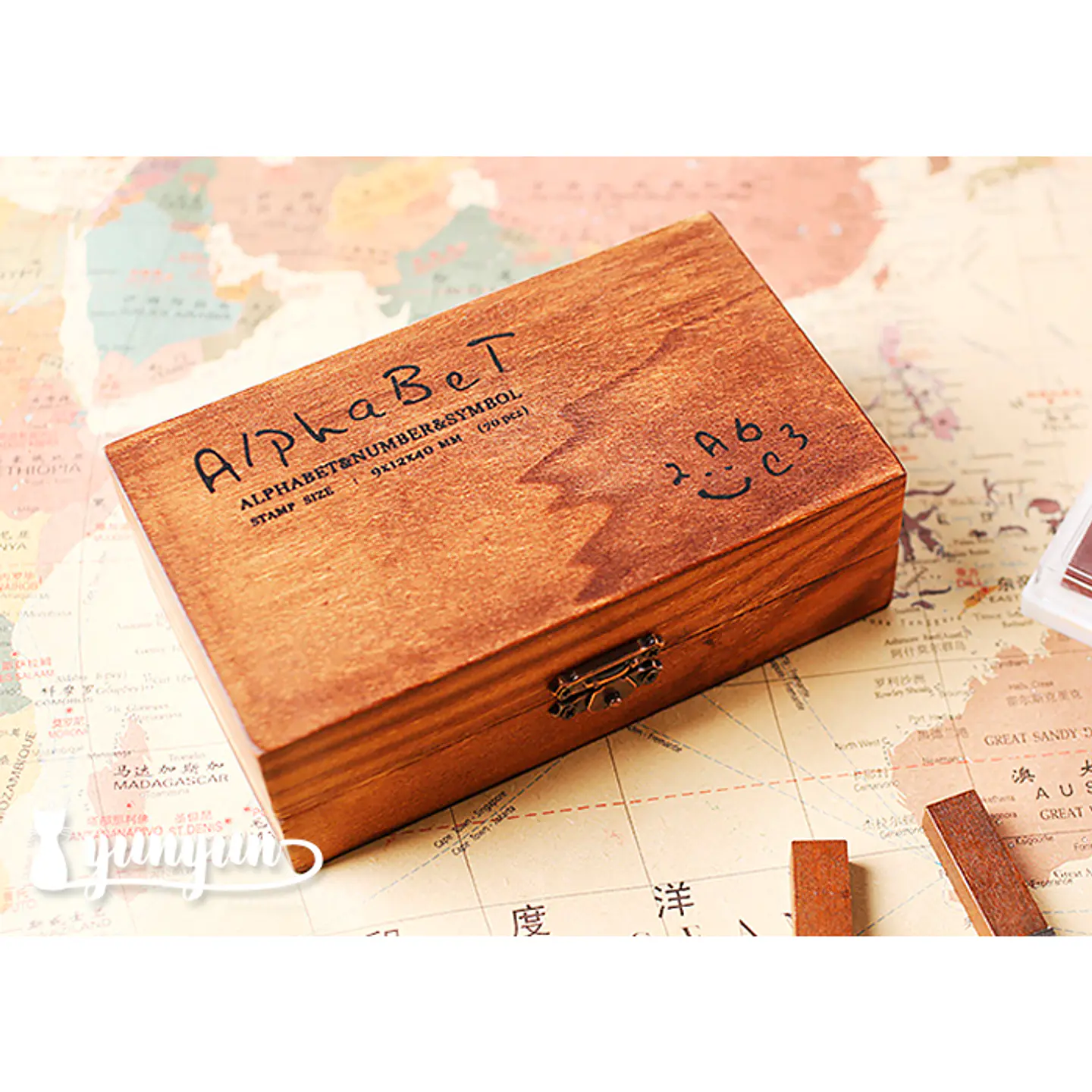 Set Timbres Abecedario - 70 pzas 1