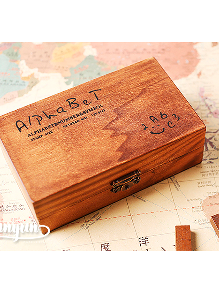 Set Timbres Abecedario - 70 pzas 1