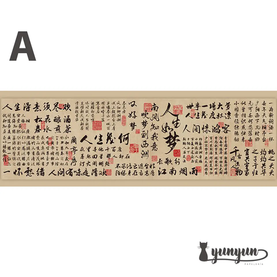 Washi Tape Oriental - 10cm 8